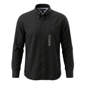 Camisas Oxford de manga larga para hombre en ajuste regular, Tommy Hilfiger