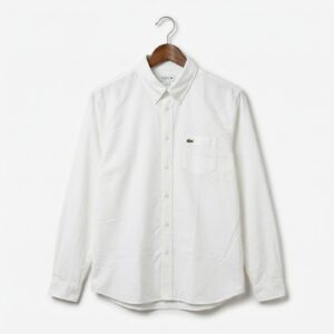 Camisa Oxford de algodón de ajuste regular para hombre Lacoste