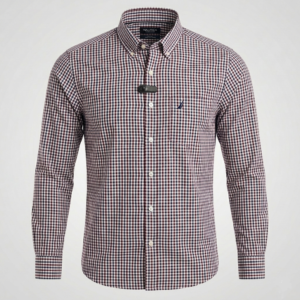 Camisa de Rayas Manga Larga para hombre Náutica